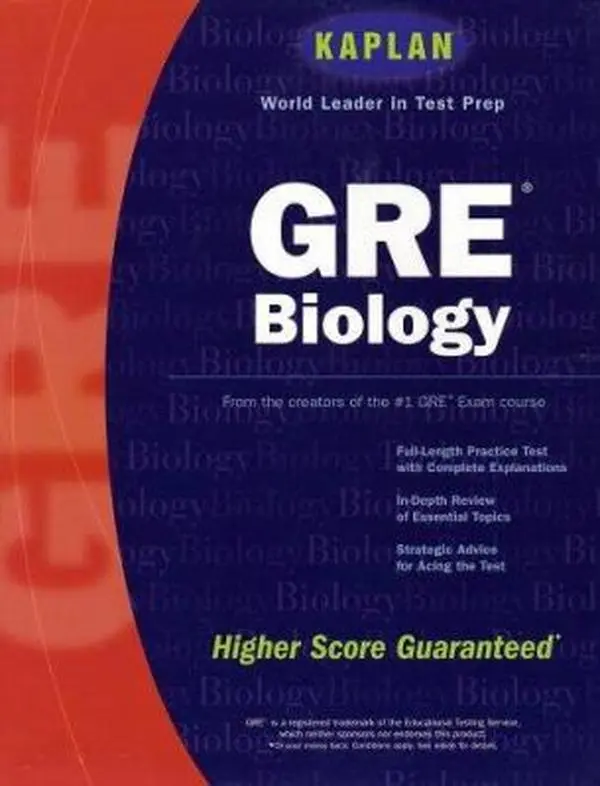 USED-Kaplan GRE Biology by Kaplan (Paperback)