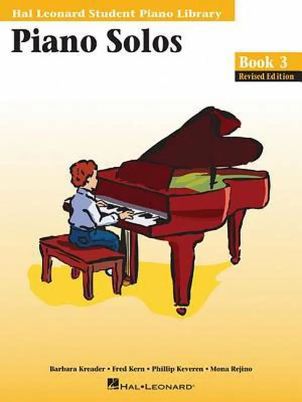 Used Piano Solos Book 3 - Hal Leonard Student Piano Library - Various Authors - English Paperback Music Book
