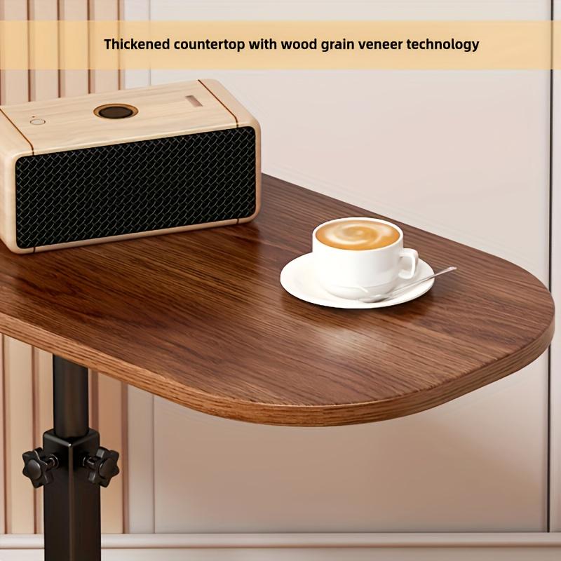 Adjustable Multi-Functional Side Table with 360 Degree Rotation Coffee RV Desk Perfect for RVs Bedrooms and Living Rooms