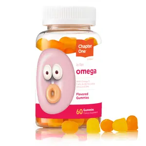 Zahler Chapter One Omega Gummies - Great Tasting Chewable Omega 3 Gummies for Kids, Certified Kosher (60 Flavored Gummies) - Healthcare