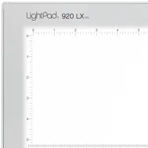 LightPad 920 LX 9" x 6" LED Lightbox with Adjustable Brightness 500-5000 lux for Tracing & Sewing 1-Year Warranty