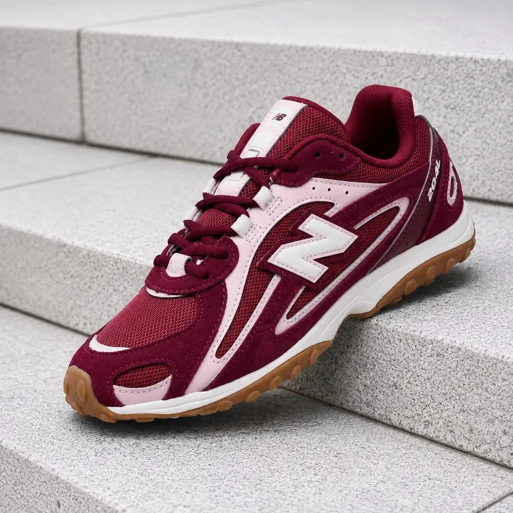 New Balance 204L Burgundy Stone Pink U204L6MW Women's Fashion Sneaker New