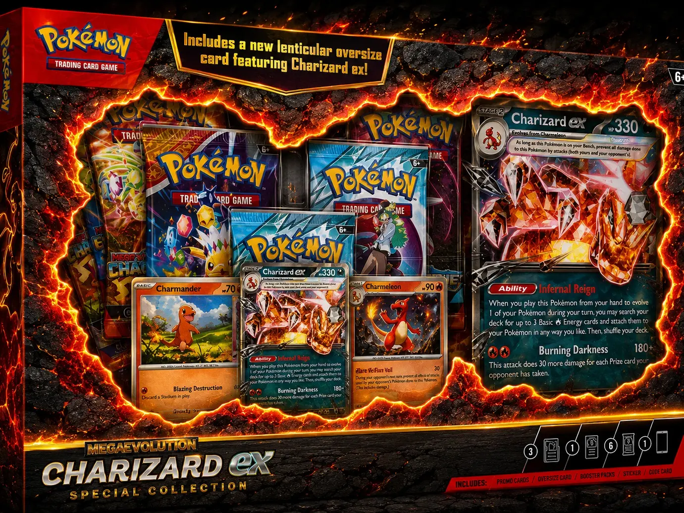 Pokémon Trading Card Game: Charizard ex Special Collection