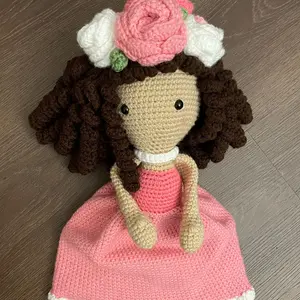 Crochet Reversible Bouquet/ Doll