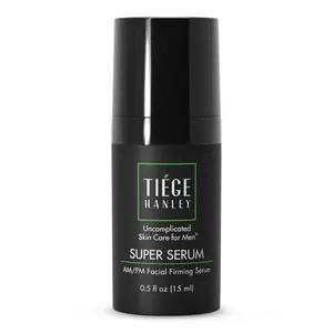 Tiege Hanley SUPER SERUM - Anti-Aging Face Serum - Skin Tightening Skincare with Sodium Hyaluronate & Retinyl Palmitate for Smoother & Tighter Skin - 30 day supply