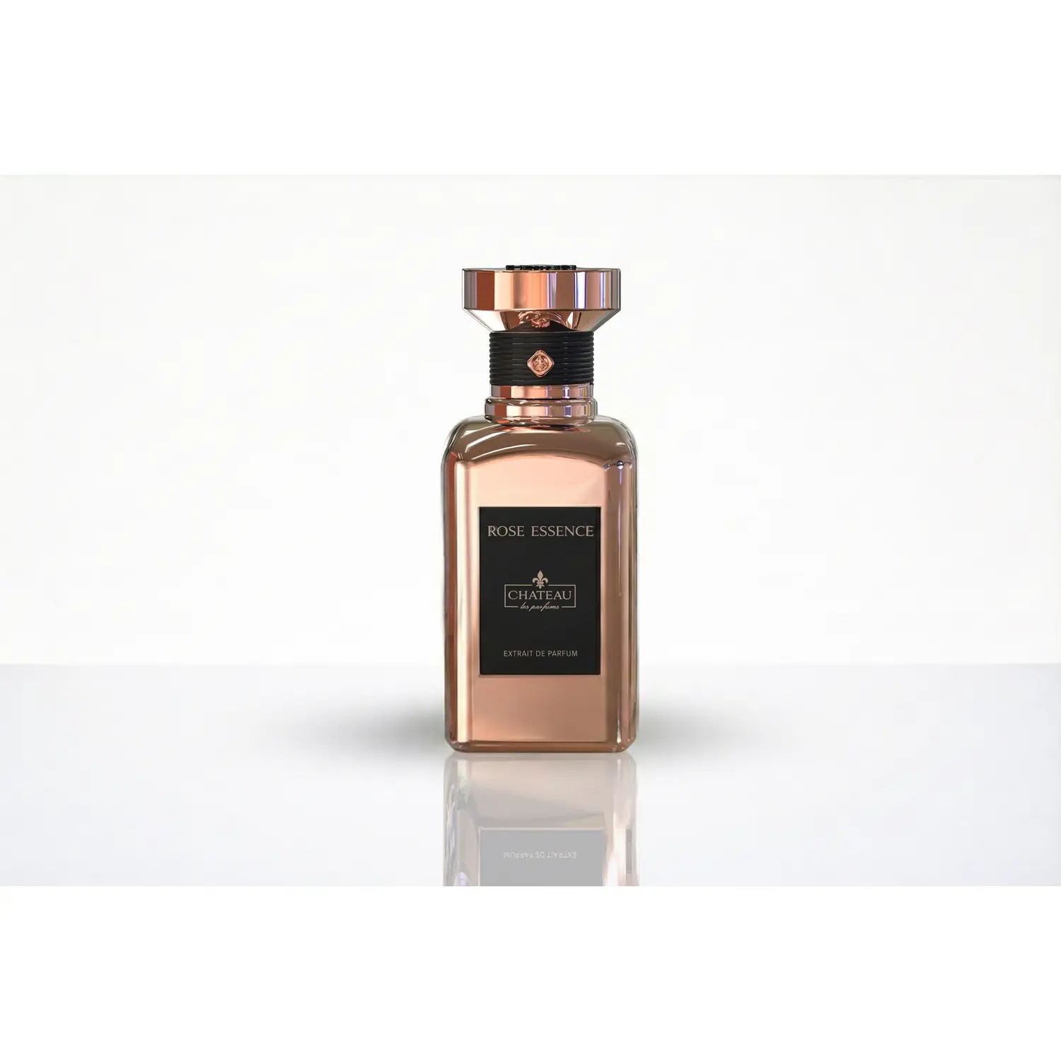 Chateau Les Parfums Rose Essence 3.4oz / 100ml | Extrait de Parfum 25-30% Oil | Long Lasting Luxury Fragrance
