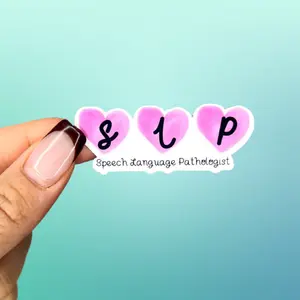 3 Hearts SLP Sticker