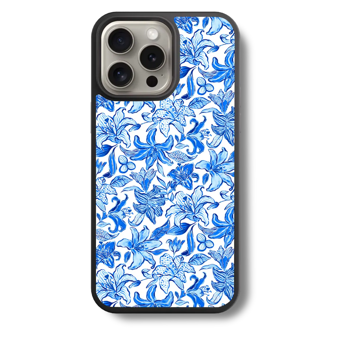 Blue Belle Mag-Safe Case for Smartphones with TPU Rubber Borders for Protective and Stylish Cover