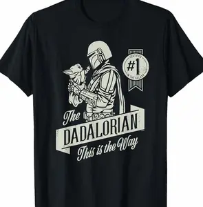 The Mandalorian and Grogu Dadalorian Father’s Day T-Shirt MZY