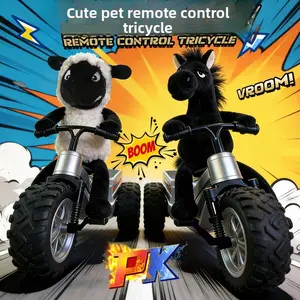 3 - Wheel RC Drift Stunt Car with Soft Plush Lamb Design, Remote Control Toy for Boys Girls, Best Gift for Year ，Kids & Adults, Boys & Girls, Birthday & Christmas GiftsAnimal Toys, Fun Indoor Toys, Gift Ideas, Party Toys, Cool Gifts, Family Fun