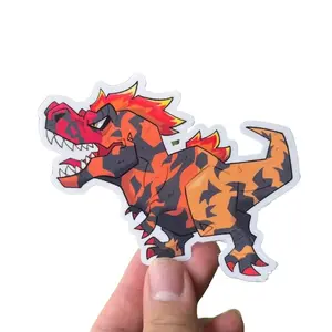 Fossil Fighters Vivosaur Vinyl Stickers Volume One