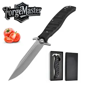 EDC outdoor camping pocket knife, foldable household fruit knife, anti-slip handle, high- hardness sharp blade, suitable for fishing and fruit cutting, a gift for father and boyfriend Portable Folding Camping Knife  Stainless Steel Sod Knife