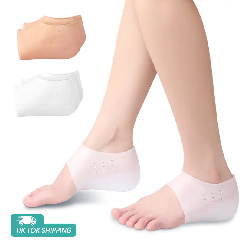 Height Increasing Insoles 1.3 Inches, Invisible Non-Slip Silicone Shoe Insoles for Men/Women, Boost Height Confidence, Comfortable Cushion for Work, Dating, Parties, Daily Wear - Discreet & Secure Fit for Dress Shoes, Sneakers,Height Boosters, Footwear