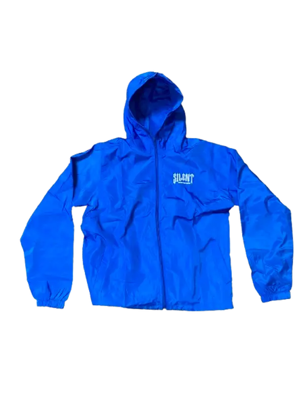 SS25 BLUE WINDBREAKER JACKET