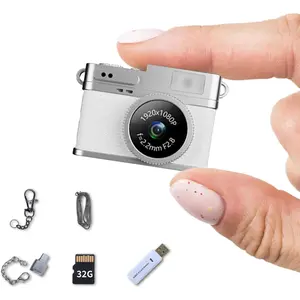 1080P  Camera with 32GB Card & OTG Adapter, Portable Pocket Digital Camera with Retro Filters & Screen,   Camcorder for Phone Transfer, Travel, , and Gifts