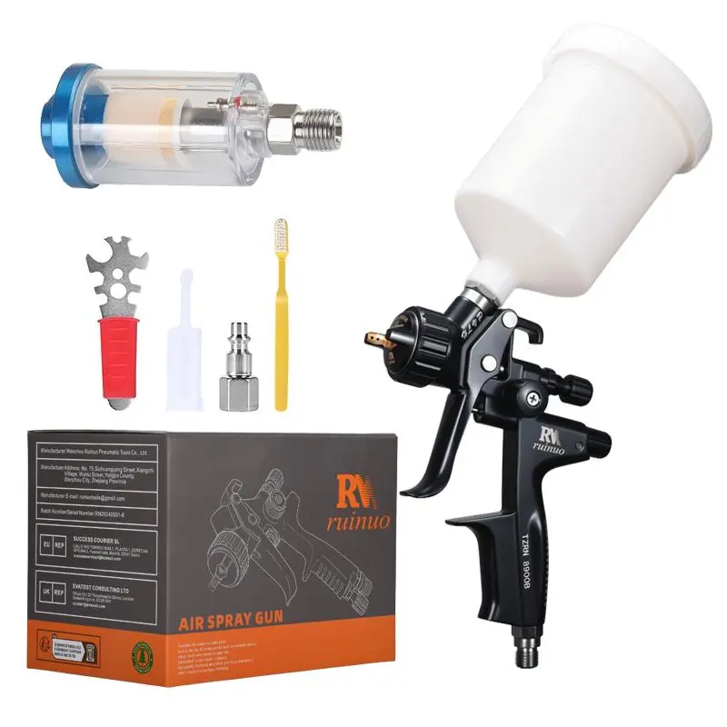 Car Repair Spray Tool, 600ML Capacity Cup 1.3mm Nozzle Professional Car Repair Spray Tool, Water-based Paint Spray Tool, Paint Spraying Tool, Spray Painting Tool, Paint Sprayer