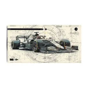 Vinyl Wrap Skin F-1 Auto Racing Compatible with X-Box Series X