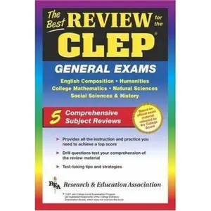 USED-CLEP General Exam (REA) -The Best Exam Review for the CLEP General (CLEP Test Preparation) by Michael V. Angrosino (Paperback)