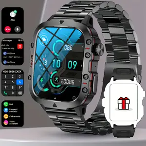 Sports Watch with LED Light, Men's and Women's Outdoor Smartwatch, Touchscreen Smartwatch -1.81 Inches, High-definition Touch Screen, Wireless Calling, Modern Wearable Device with Multiple Modes, Lightweight Design