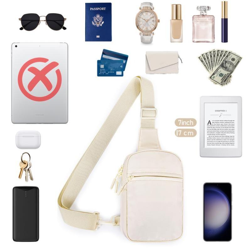 2026 Viral Mini Crossbody Waist Bag | Lightweight Nylon, Adjustable Strap for Everyday Use 2026 Viral Mini Crossbody Waist Bag | Lightweight Nylon, Adjustable Strap for Everyday Use