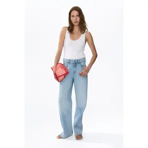 H&M Wide High Waist Jeans