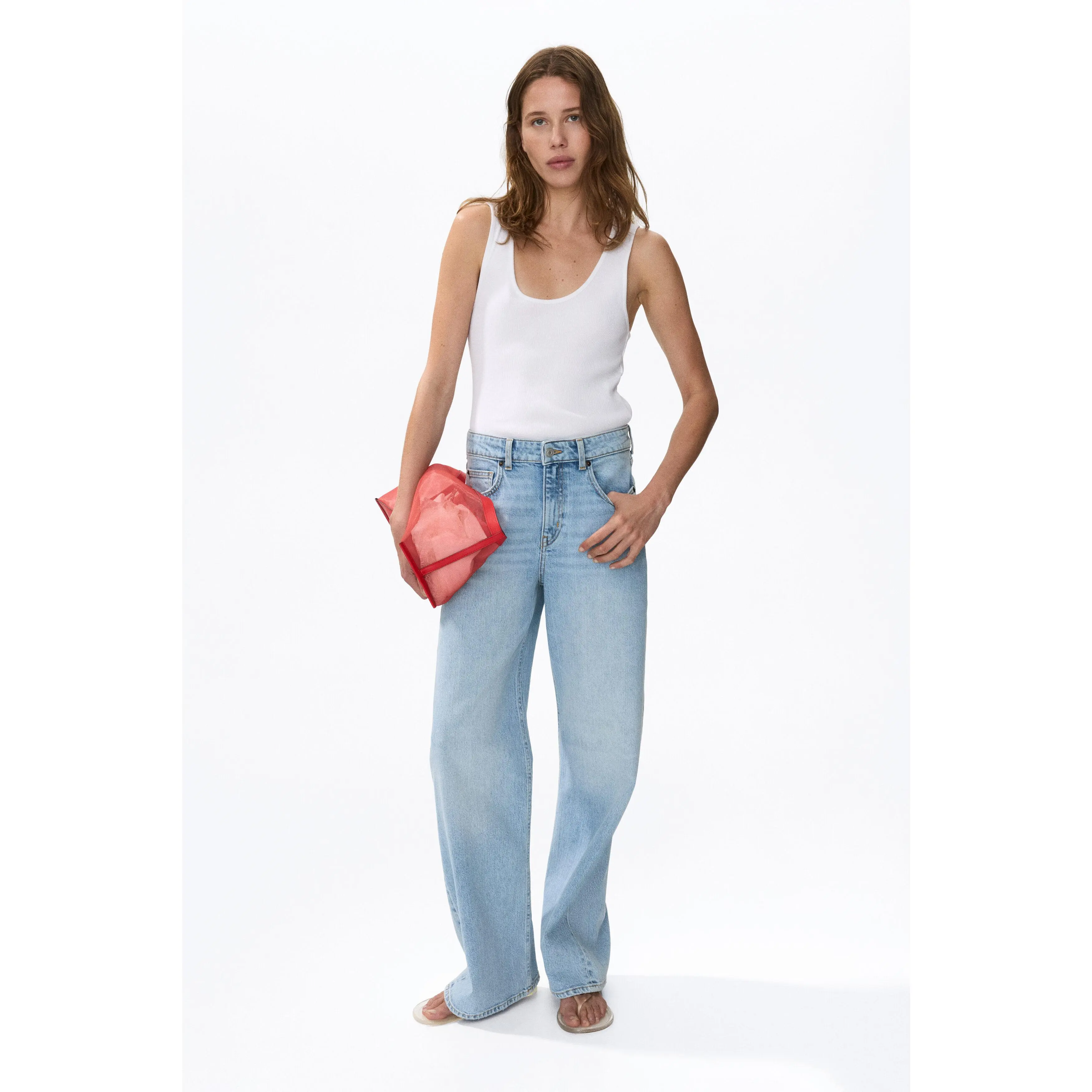 H&M Wide High Waist Jeans H&M Wide High Waist Jeans