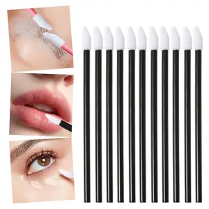 200Pcs lip brush stick makeup lip brush lipstick applicator lipstick brush eye shadow makeup brush lipstick applicator tool set makeup beauty tools