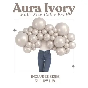 Aura Ivory Balloon Pack with Optional Add-Ons
