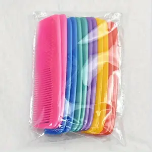 Multi-color comb set - Hair Styling Combs, Compact and portable, featuring a combination of double-tooth and wide-tooth combs, suitable for all hair types - Ideal for personal use, salon and hotel applications
