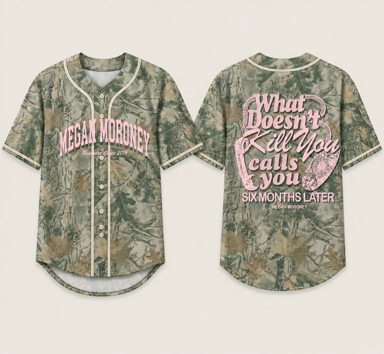 Megan Moroney 6 Months Later Tee, Megan Moroney Graphic T-Shirt, “What Doesn’t Kill You Calls You” Quote Tee, Country Music Merch Baseball Jersey