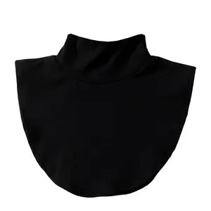 Detachable Collar Simulated Collar for Decoding Dickey Collars Shirt for Women, Turtleneck Dickey Extra Large Fake Collar Detachable Dickey Collar Half Mock Turtleneck for Men Women