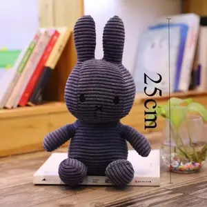 Miffys Plush Toys Cute Cotton Soft Baby Sleeping Comfortable Accompanying Dolls Children's Easter Gift Decoration Doll