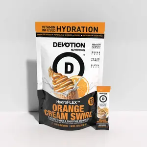 Devotion Nutrition HydroFLEX Vitamin Infused Hydration | 12-PK Creamsicle