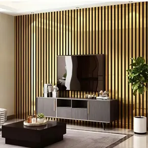 1 Roll Thickened Large Roll Wallpaper, Peel-and-Stick Vinyl PVC Material Sticker, European Luxury Embossed Stripe Decal with Mirror Reflective Effect, DIY Removable Design, Suitable for Home Decor, TV Background Wall, Entryway Accent Wall