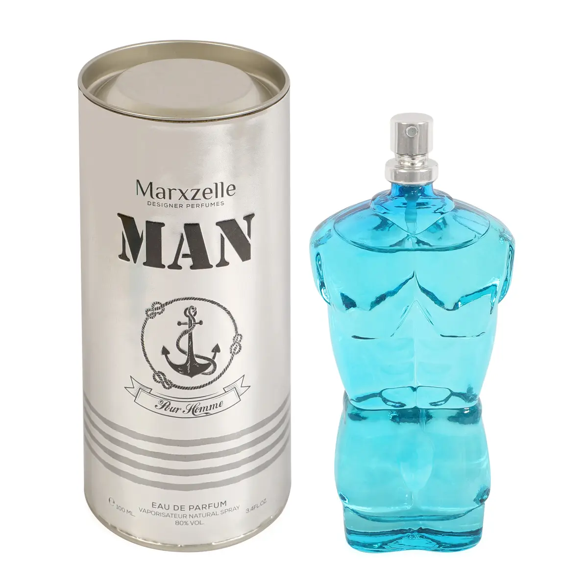 Marxelle Designer Perfumes Man Pour Femme Eau De Parfum Vaporisateur Natural Spray 100Ml 3.4fl.oz.