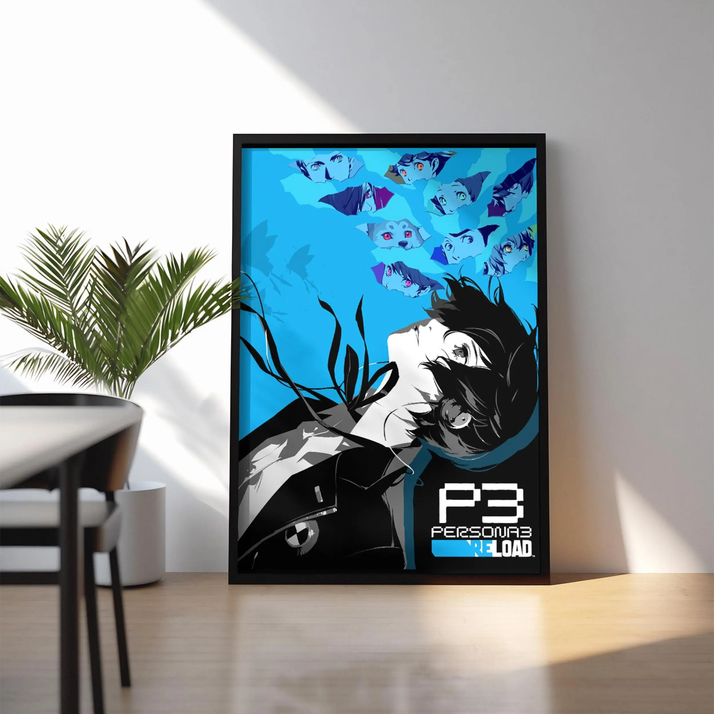 Persona 3 Reload Video Game Poster, Persona 3 Gaming Print Decor Posters - Frame NOT Included