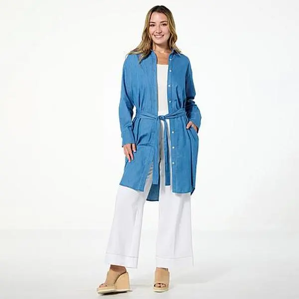MarlaWynne WynneLayers Chambray Duster