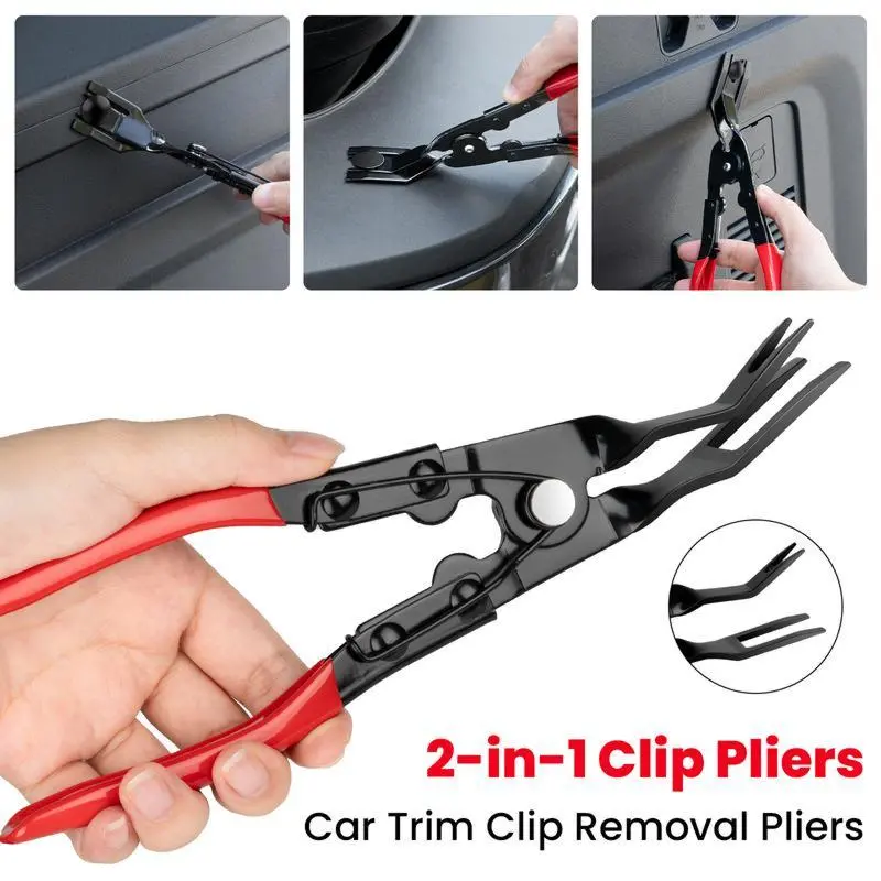 Clip Removal Plier,Damage to Trim and,EasilyRemoves Trim and Upholstery Clips and FastenersPrevents,Panel Clip Pliers,Auto Clip Pliers,Tool
