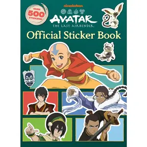 Avatar: The Last Airbender Official Sticker Book -- Golden Books - Paperback