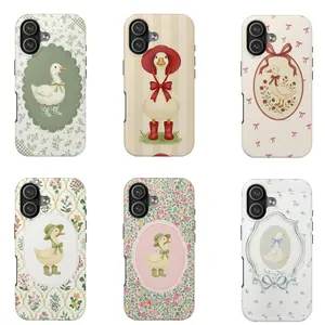 Luxury Parisian Dogtooth Print TPU Cover For iPhone Accessories Durable Protect for iPhone 17 16 15 14 13 12 11 Pro Max