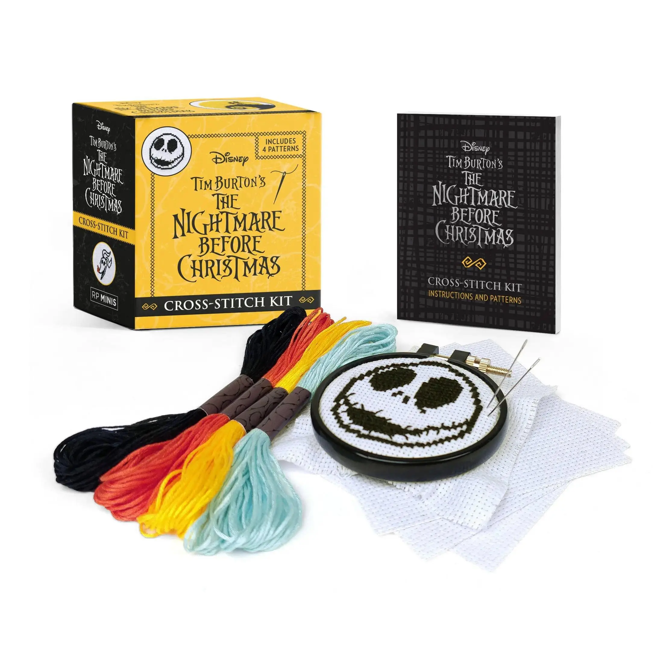 Tim Burton's The Nightmare Before Christmas Cross-Stitch Kit by RP Minis [Novelty Gift]