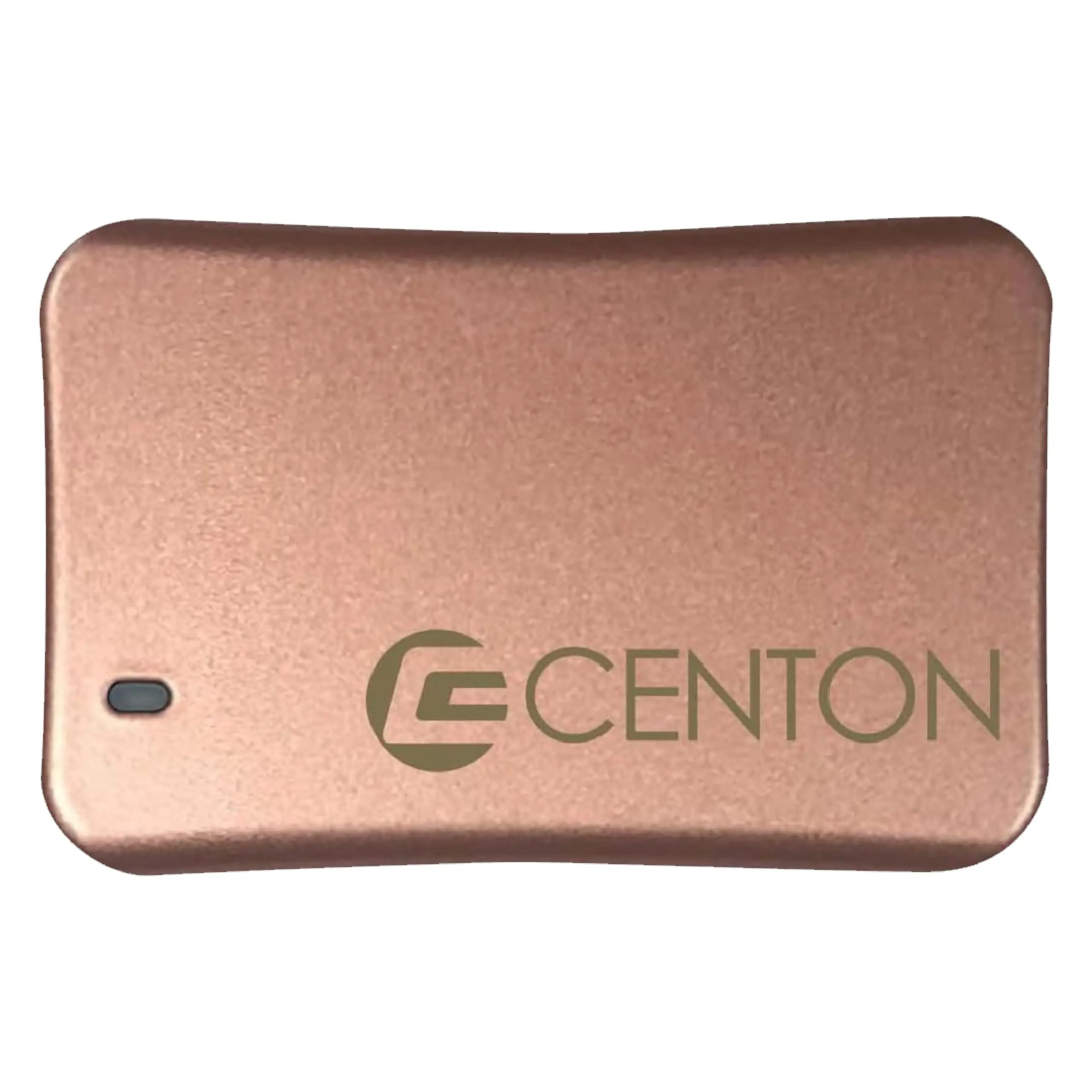 CENTON External SSD - Rose Gold Metallic, USB-C 3.2 Gen 2 (USB-C Gen 2), 500GB High-Speed Storage Drive for Computers & Office Data Storage