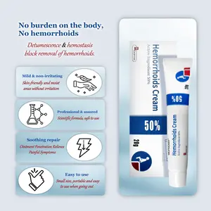 TikTok Shop's Choice Hemorrhoids Cream for Women & Men 20g Rapid Relief from Pain Burning Itching Discomfort Herbal Formula Comfortable Application Fitness Solution Healthy Therapeutic Healing