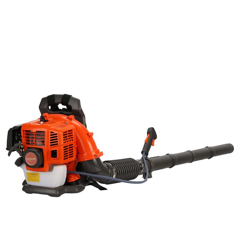 1 Set Leaf Blower Backpack Style 52 Cubic Centimeter Adjustable Tube Gas Powered Dust Blower Garden Supplies