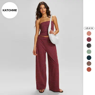 Katch Me Striped Set TikTok Shop