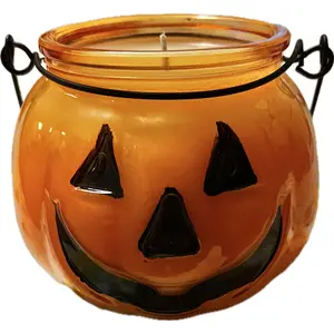 Jack-O-Lantern Candle