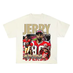 Jerry Rice Tee Shirt, Gift For Fans, Unisex Shirt Crewneck Cotton