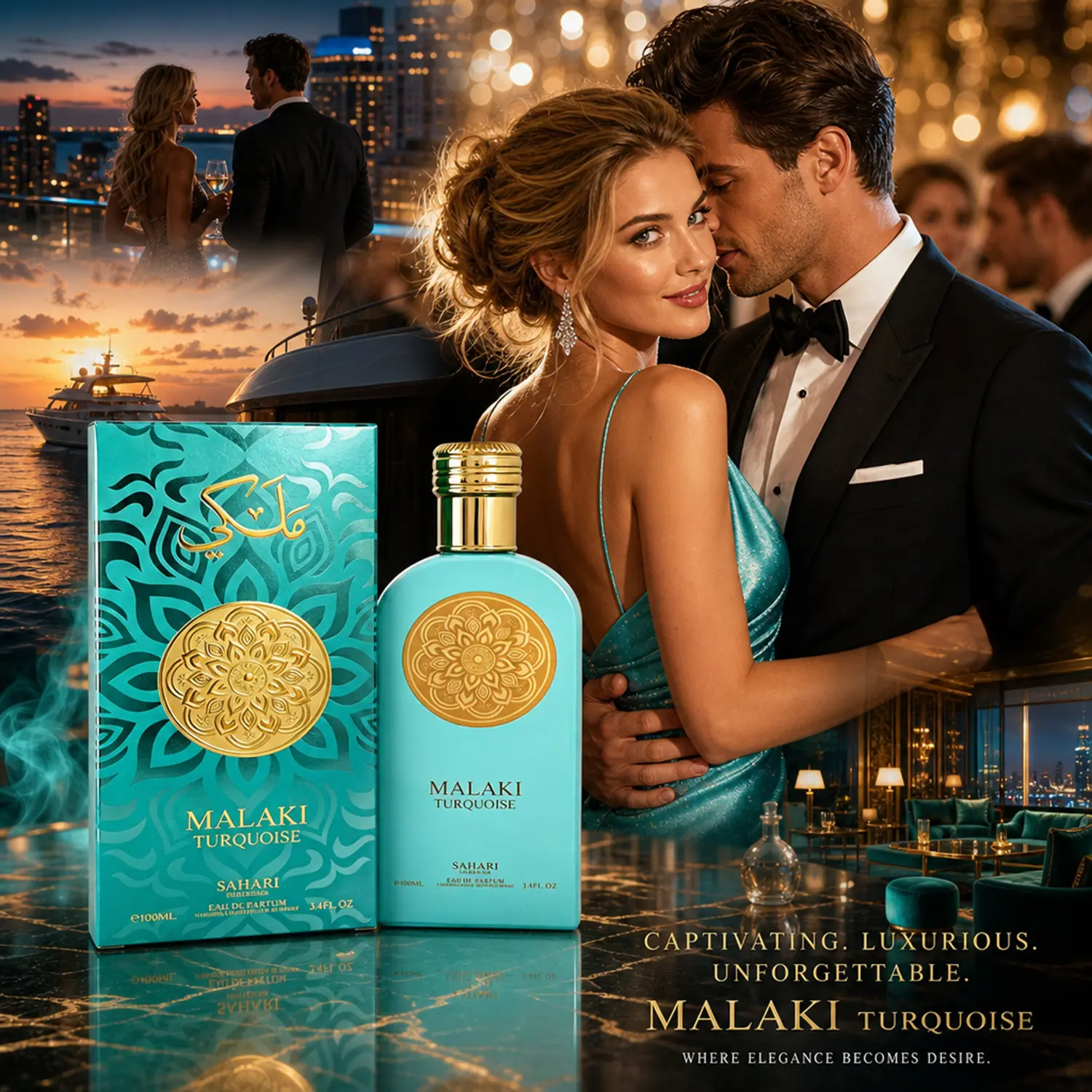 Women's Oud Rose Pheromones Perfume - Floral Woody Fragrance, Floral Fruity Perfume, Long-Lasting Exotic Wood Scent, Date Night Allure Enhancement, Feminine Energy, 100ml/3.4oz (3 to 3.9 fl oz) Signature Scent