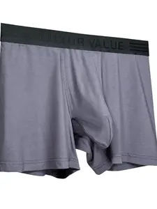 Men's Low-Waist Four-Point Underwear, Anti-Rub Inner Wear, Breathable Mesh Fabric, Single Pack, Comfortable Fit, Athletic Underwear, Ideal for Daily Use & Sports