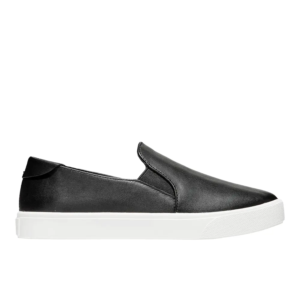 Cole Haan Womens Grandpro Spectator Slip On Sneakers Shoes Casual - Black